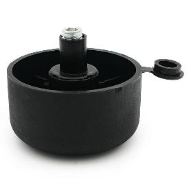 PIE NIVELADOR REGULABLE MANTENE Ø50 H44 NEGRO