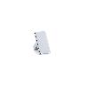TIRADOR ALUMINIO MODELO TAURO. ACABADOS NEGRO MATE Y CROMO ACABADO CROMO DISTANCIA 0MM-1 AGUJERO
