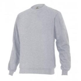 SUDADERA UNISEX CUELLO REDONDO VARIOS COLORES TALLA M-XXL COLOR ROPA GRIS CLARO TALLA M