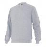 SUDADERA UNISEX CUELLO REDONDO VARIOS COLORES TALLA M-XXL COLOR ROPA GRIS CLARO TALLA M