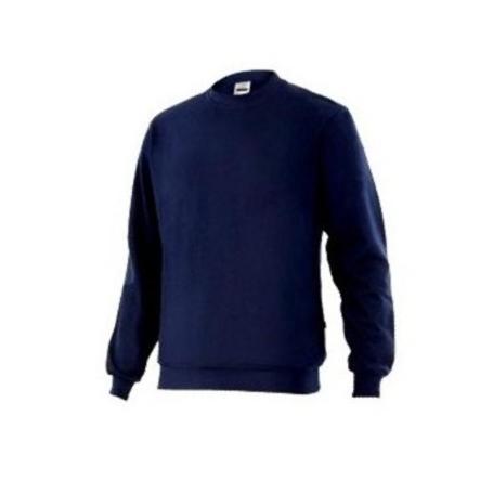 SUDADERA UNISEX CUELLO REDONDO VARIOS COLORES TALLA M-XXL COLOR ROPA AZUL MARINO TALLA L