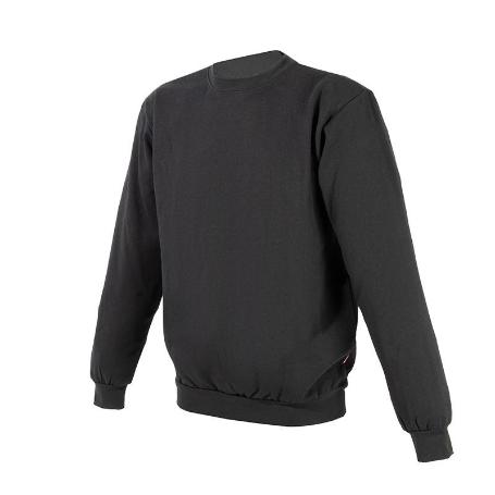 SUDADERA UNISEX CUELLO REDONDO VARIOS COLORES TALLA M-XXL COLOR ROPA COLOR NEGRO TALLA XXL