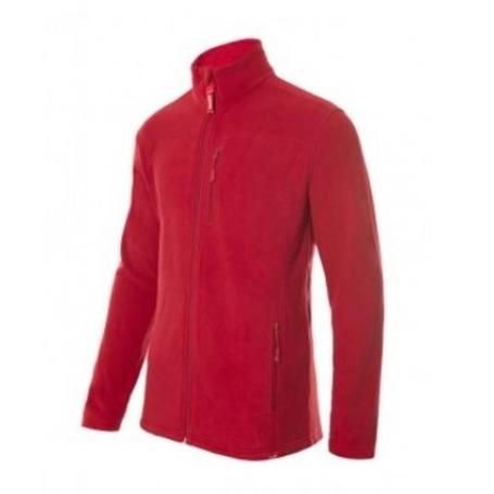 CHAQUETA POLAR VICMAR C/CREMALLERA Y BOLSILLOS VARIOS COLORES TALLA S-XXL COLOR ROPA COLOR ROJO TALLA S