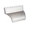 TIRADOR ZAMAK MODELO HOZ DISTANCIA 32 ACABADO EFECTO INOX