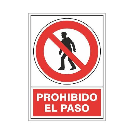 SEÑAL 410 PLAST.420X300 PROHIB.EL PASO
