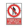 SEÑAL 414 PLAST.295X210PR.PASO P/AJENA PROHIBIDO PASO A TODA PERS.AJENA EMPRESA