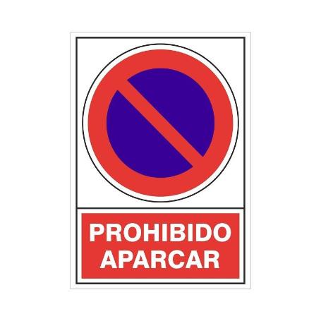SEÑAL 430 ALUM.295X210 PROHIB.APARCAR