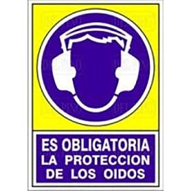 SEÑAL 623 PLAST.295X210OBL.PROTEC.OIDO ES OBLIGATORIO LA PROTECCION DE LOS OIDOS