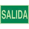 SEÑAL 996 PLÁSTICO 297X210 SALIDA LUM. SALIDA (LETRA)