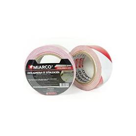 CINTA ADH.MARCAR SUELO BL/ROJA 48MMX25M