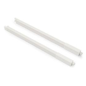 2 VARILLAS RECT. CENTRAL CACEROLERO 400 BLANCO VARILLA CENTRAL RECTANGULAR. COLOR BLANCO.
