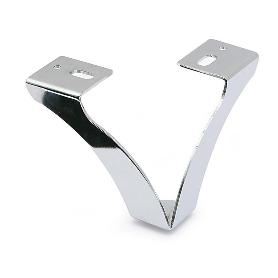 PATA METÁLICA VINET ACABADO CROMO ALTURA (H) 100