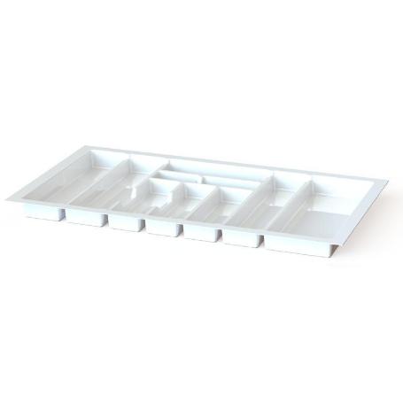 CUBERTERO MODELO MAURO PARA CAJON ACABADO BLANCO PARA MÓDULOS 300 - 1000 MODULO MODULO 900
