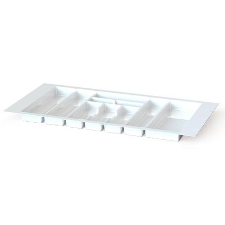 CUBERTERO MODELO MAURO PARA CAJON ACABADO BLANCO PARA MÓDULOS 300 - 1000 MODULO MODULO 1000