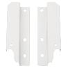 JUEGO COSTILLA TRASERA H140 BLANCO DUCATI