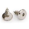 TORNILLO AUTORROSCANTE ALLEN 5,8-16 ZINCADO CON PUNTA. EMBELLECEDOR. CABEZA ANCHA D14.