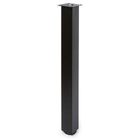 JGO.4PATAS REGULABLE PARA MESA RIGO 60X60-710 NEGRO MESA FIJA