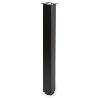 JGO.4PATAS REGULABLE PARA MESA RIGO 60X60-710 NEGRO MESA FIJA