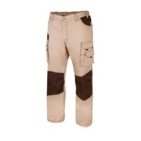 PANTALON REFORZADO CANVAS MULTIBOLSILLO BICOLOR VARIOS COLORES TALLA S-XXL ROPA BICOLOR BEIGE NEGRO TALLA XL