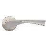 MANIVELA CON ROSETA INOX304. MODELO  ZEUS. D53.