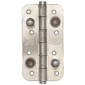 BISAGRA ANTIPALANCA 150-80 SIN REMATE, CANTO REDONDO INOX