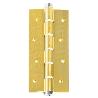BISAGRA SIMPLE ACCIÓN U5814 ACABADOS PLATA, ORO, NEGRO, BLANCO ACABADO ORO