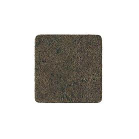 FIELTRO ADHESIVO CUADRADO C25 MARRON (96PCS)
