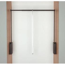 PERCHERO SERVETTO 3T COLOR MARRON EXT.PERCHERO 560-950 MM