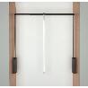 PERCHERO SERVETTO 3T COLOR MARRON EXT.PERCHERO 750-1100 MM
