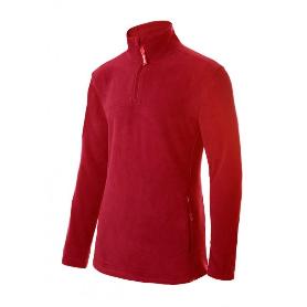 JERSEY POLAR VERMAN CUELLO CREMALLERA VARIOS COLORES TALLA S-XXL COLOR ROPA COLOR ROJO TALLA S