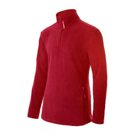 JERSEY POLAR VERMAN CUELLO CREMALLERA VARIOS COLORES TALLA S-XXL COLOR ROPA COLOR ROJO TALLA XL