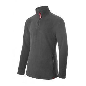 JERSEY POLAR VERMAN CUELLO CREMALLERA VARIOS COLORES TALLA S-XXL COLOR ROPA GRIS POSCURO TALLA XL