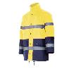 PARKA ALTA VISIBILIDAD BICOLOR MARINO/AMARILLO FLUOR TALLA S-XXL ALTA VISIBILID AMRILLO MARINO TALLA XXL
