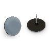 DESLIZANTE CON BASE PTFE CON CLAVO (BLISTER) Ø DIÁMETRO Ø25