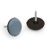 DESLIZANTE CON BASE PTFE CON CLAVO (BLISTER) Ø DIÁMETRO Ø20