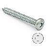 TORNILLO ROSCA METAL DIN 7981 ZINCADO LARG.R/CHAPA 13MM Ø ROSCA CHAPA 3.5MM (CAJA 500)