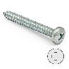 TORNILLO ROSCA METAL DIN 7981 ZINCADO LARG.R/CHAPA 25MM Ø ROSCA CHAPA 3.5MM (CAJA 500)