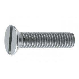 TORNILLO ROSCA METAL CABEZA PLANA DIN 965 ZINCADO METRICA M-6 LARGO 30MM (CAJA 200)