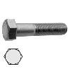 TORNILLO CABEZA HEXAGONAL DIN 931 CALIDAD 8.8 ZINCADO METRICA M-10 LARGO 120MM