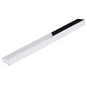 TIRADOR ALUMINIO MODELO ANGLE ACABADO CROMO BRILLO DIST. AGUJERO DIST. 128MM.