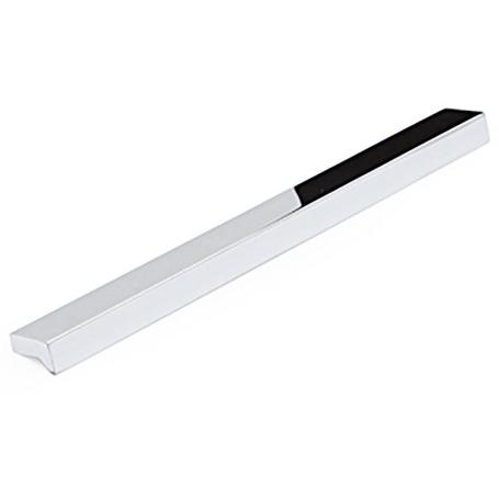 TIRADOR ALUMINIO MODELO ANGLE ACABADO CROMO BRILLO DIST. AGUJERO DIST. 128MM.