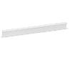 TIRADOR ALUMINIO MODELO ANGLE ACABADO BLANCO MATE DIST. AGUJERO 128/160