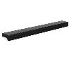 TIRADOR ALUMINIO MODELO ANGLE ACABADO NEGRO MATE DIST. AGUJERO 128/160