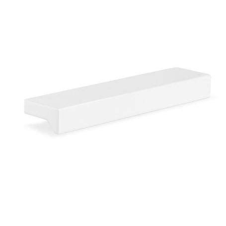 TIRADOR ALUMINIO MODELO ANGLE ACABADO BLANCO MATE DIST. AGUJERO DIST. 64MM.