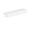 TIRADOR ALUMINIO MODELO ANGLE ACABADO BLANCO MATE DIST. AGUJERO DIST. 64MM.