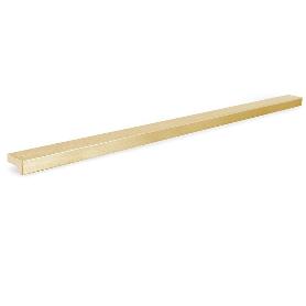 TIRADOR ALUMINIO MODELO ANGLE ACABADO LATON OSCURO DIST. AGUJERO DIST. 256MM.