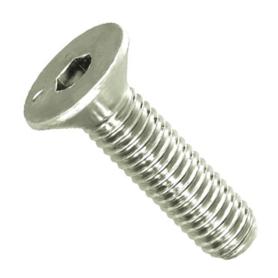 TORNILLO ROSCA METAL ALLEN DIN 7991 ACERO INOXIDABLE METRICA M-8 LARGO 20MM