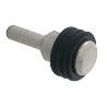 SOPORTE ESTANTE OR D3-10 L20 NIQUEL CON GOMA -