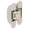 BISAGRA INVISIBLE PARA PUERTA. MODELO ATOMIKA SLIM K-8060 ACABADO NIQUEL SATINAD