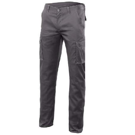 PANTALON MULTIBOLSILLO STRETCH VARIOS COLORES TALLA 36-60 COLOR ROPA GRIS CLARO TALLAJE TALLA 44